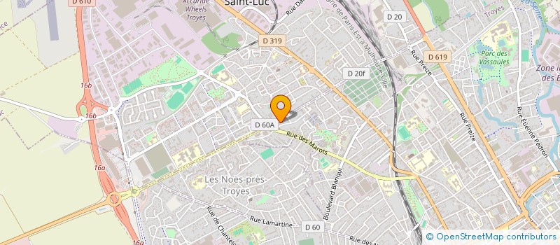 localisation de l'entreprise MONSIEUR MOHAMED BALY à TROYES