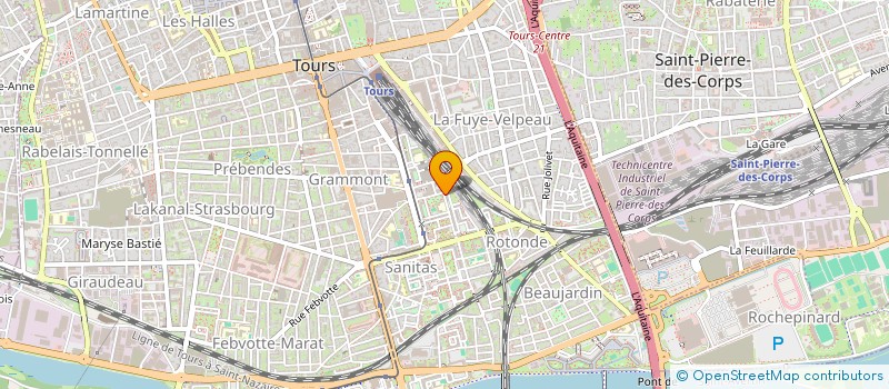 localisation de l'entreprise MONSIEUR MOHAMED BANGOURA  TOURS