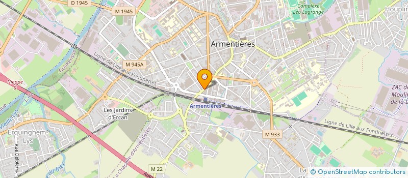 localisation de l'entreprise MONSIEUR MOHAMED BANGOURA  ARMENTIERES