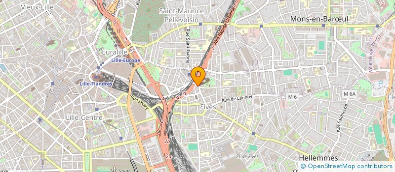 localisation de l'entreprise MONSIEUR MOHAMED BANGOURA à LILLE