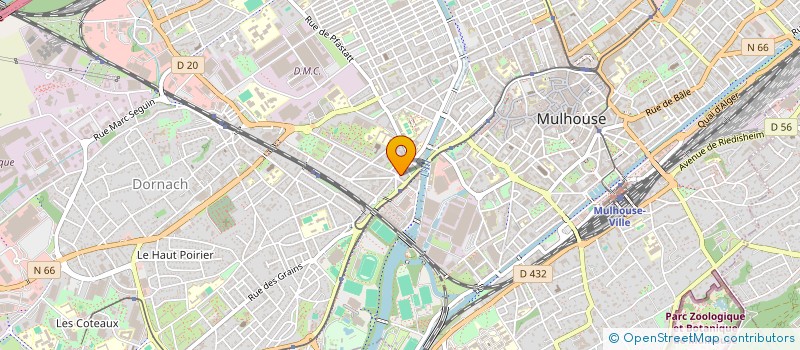 localisation de l'entreprise MONSIEUR MOHAMED BANGOURA  MULHOUSE