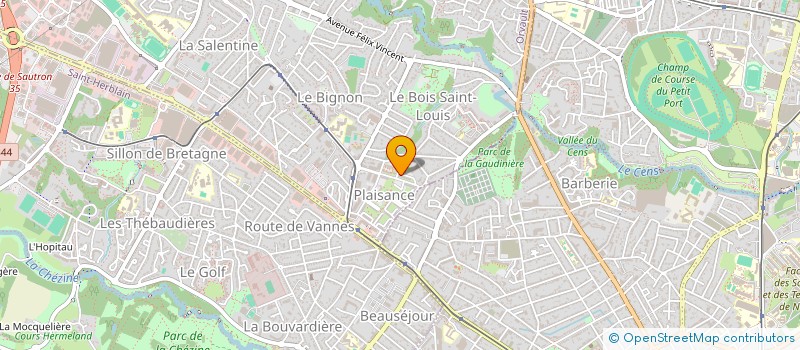 localisation de l'entreprise MONSIEUR MOHAMED BANGOURA à ORVAULT