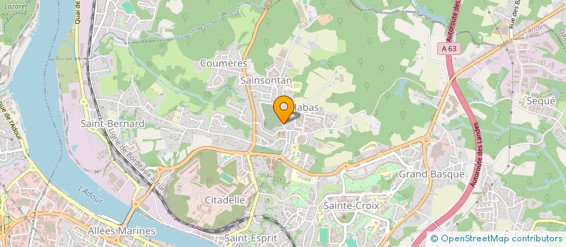 localisation de l'entreprise MONSIEUR MOHAMED BANGOURA  BAYONNE