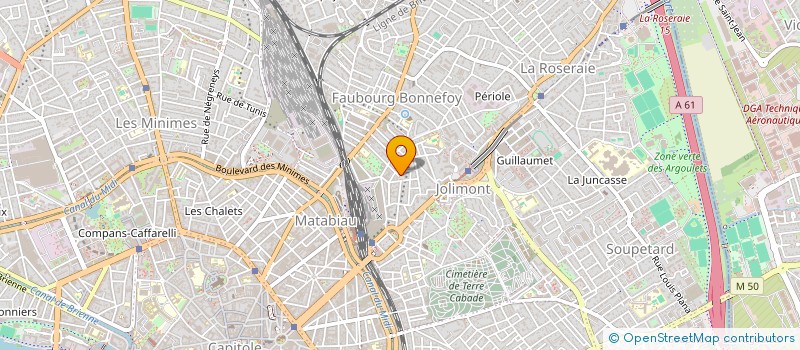 localisation de l'entreprise MONSIEUR MOHAMED BANOUMOU  TOULOUSE