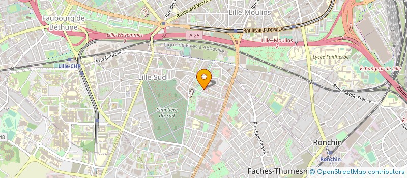 localisation de l'entreprise MONSIEUR MOHAMED BARAGHI à LILLE