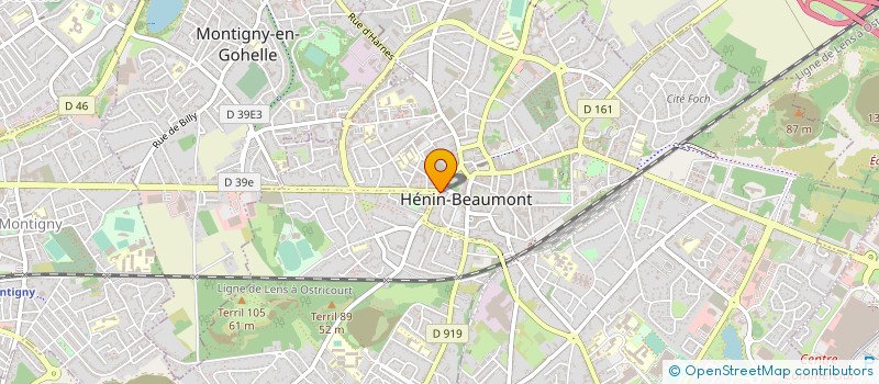 localisation de l'entreprise MONSIEUR MOHAMED BARCHAD à HENIN-BEAUMONT