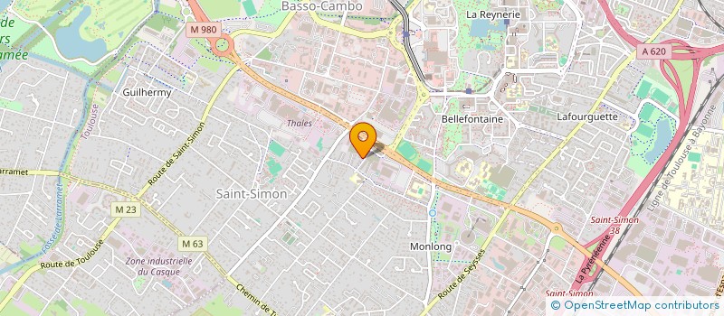 localisation de l'entreprise MONSIEUR MOHAMED BARHOUMI  TOULOUSE