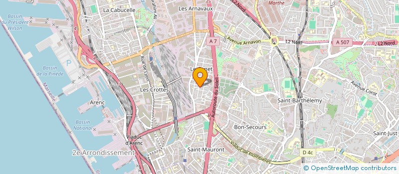 localisation de l'entreprise MONSIEUR MOHAMED BARHOUMI à MARSEILLE