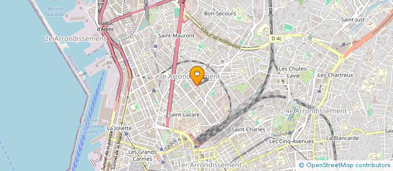 localisation de l'entreprise MONSIEUR MOHAMED BARKAOUI à MARSEILLE