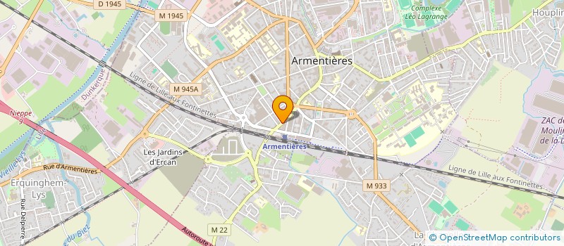 localisation de l'entreprise MONSIEUR MOHAMED BARRY  ARMENTIERES