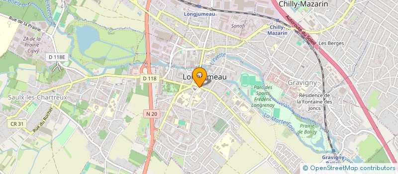 localisation de l'entreprise MONSIEUR MOHAMED BARRY à LONGJUMEAU