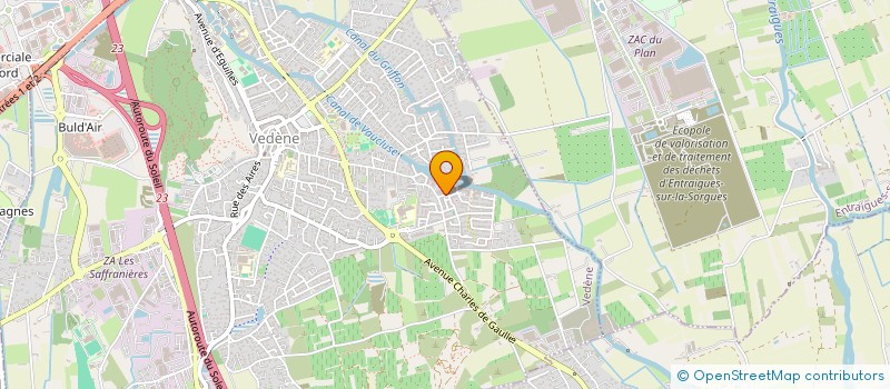 localisation de l'entreprise MONSIEUR MOHAMED BATHILY  VEDENE