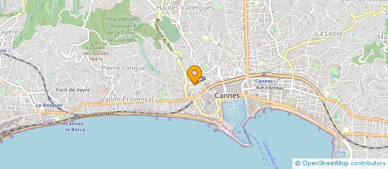 localisation de l'entreprise MONSIEUR MOHAMED BATNINI  CANNES