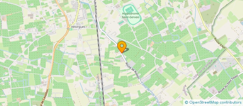 localisation de l'entreprise MONSIEUR MOHAMED BATTAH  L'ISLE-SUR-LA-SORGUE