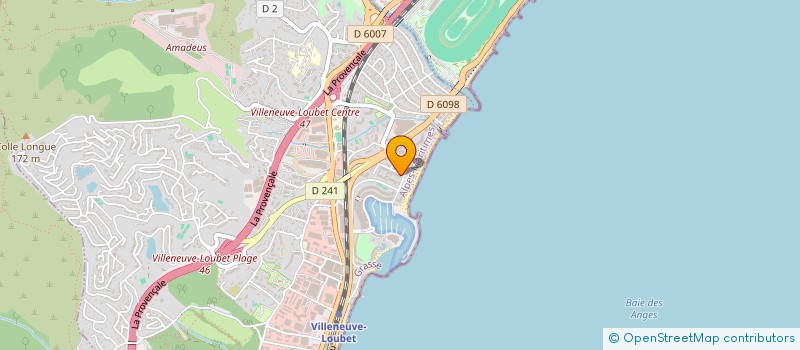 localisation de l'entreprise MONSIEUR MOHAMED BATTI à VILLENEUVE-LOUBET