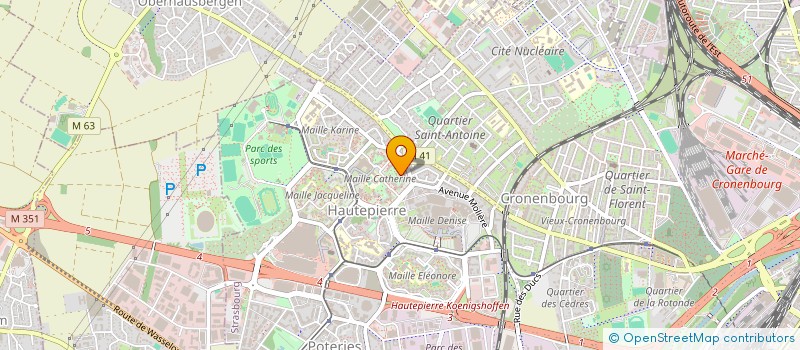 localisation de l'entreprise MONSIEUR MOHAMED-BAYO HAIDARA à STRASBOURG