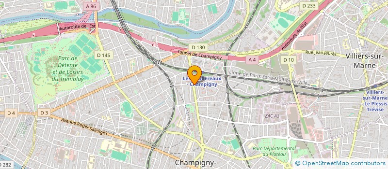 localisation de l'entreprise MONSIEUR MOHAMED BAYOR à CHAMPIGNY-SUR-MARNE