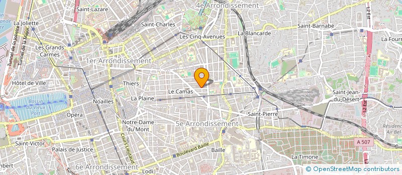 localisation de l'entreprise MONSIEUR MOHAMED BECHAGRA à MARSEILLE 5EME