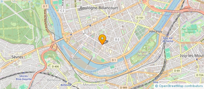 localisation de l'entreprise MONSIEUR MOHAMED BECHAR à BOULOGNE-BILLANCOURT