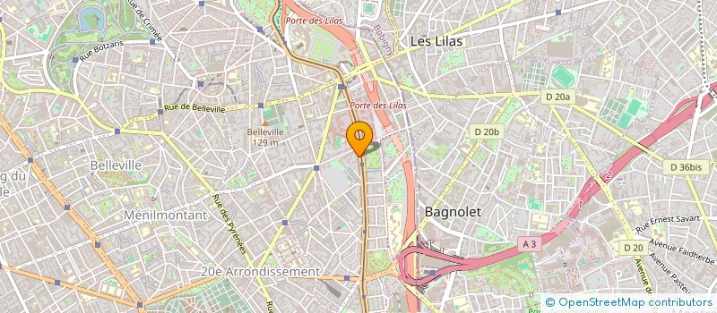 localisation de l'entreprise MONSIEUR MOHAMED BECHICHI  PARIS