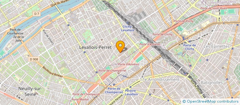 localisation de l'entreprise MONSIEUR MOHAMED BECILI à LEVALLOIS-PERRET