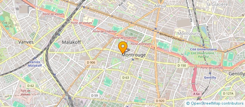 localisation de l'entreprise MONSIEUR MOHAMED BEDJA à CLICHY