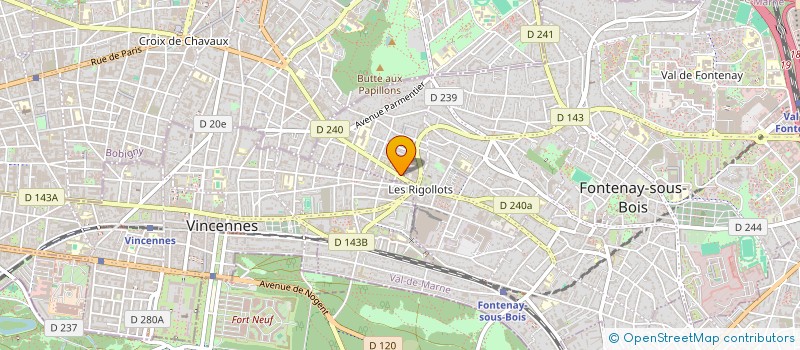 localisation de l'entreprise MONSIEUR MOHAMED BEDKA à FONTENAY-SOUS-BOIS