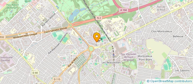 localisation de l'entreprise MONSIEUR MOHAMED BEDOUI  AULNAY-SOUS-BOIS