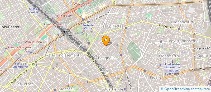 localisation de l'entreprise MONSIEUR MOHAMED BEDROUNE  PARIS