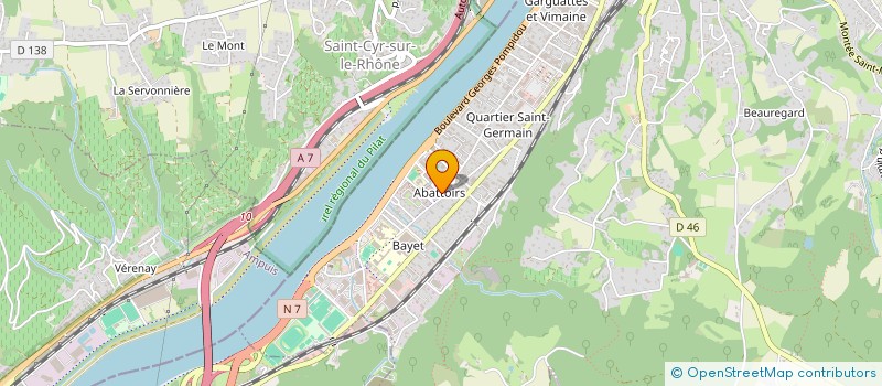 localisation de l'entreprise MONSIEUR MOHAMED BEGHIRET à VIENNE