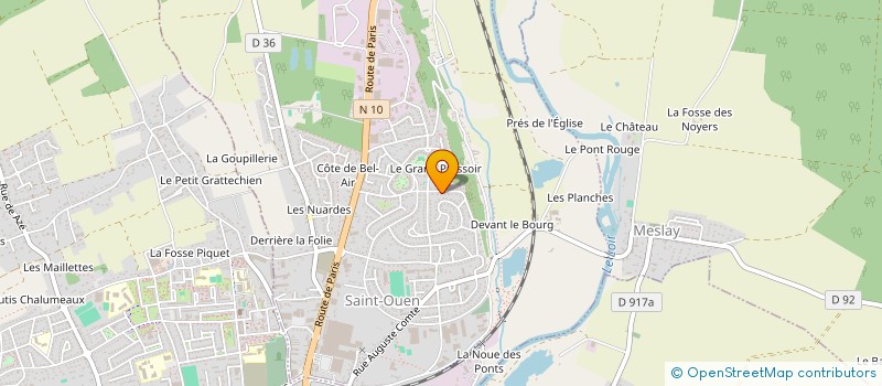 localisation de l'entreprise MONSIEUR MOHAMED BEHAR  SAINT-OUEN