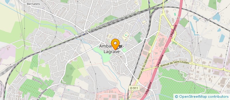 localisation de l'entreprise MONSIEUR MOHAMED BEHTRI à AMBARES-ET-LAGRAVE