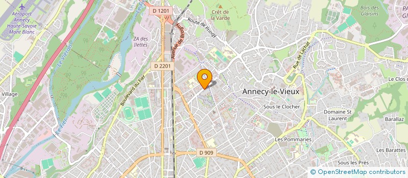 localisation de l'entreprise MONSIEUR MOHAMED BEJAOUI  ANNECY