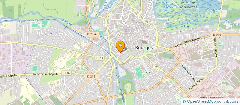 localisation de l'entreprise MONSIEUR MOHAMED BEJI  BOURGES