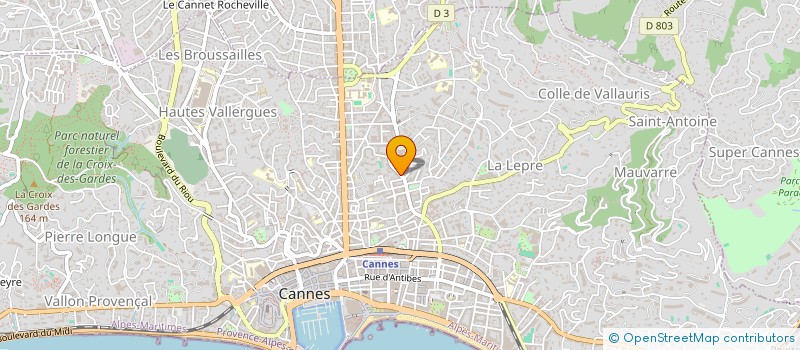 localisation de l'entreprise MONSIEUR MOHAMED BEKHOUCHE à CANNES