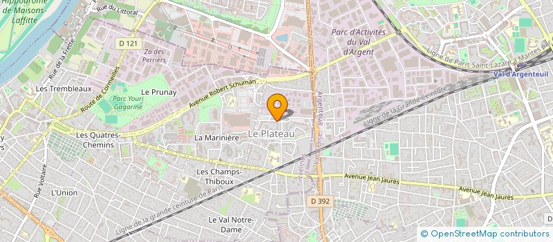 localisation de l'entreprise MONSIEUR MOHAMED BEKKADDOUR  SARTROUVILLE