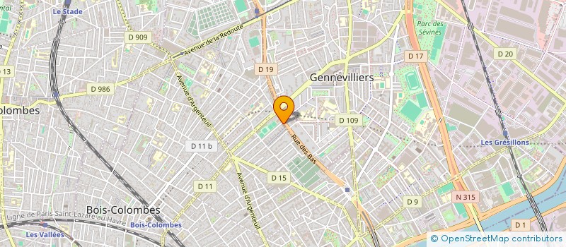 localisation de l'entreprise MONSIEUR MOHAMED BEKKAI à ASNIERES-SUR-SEINE