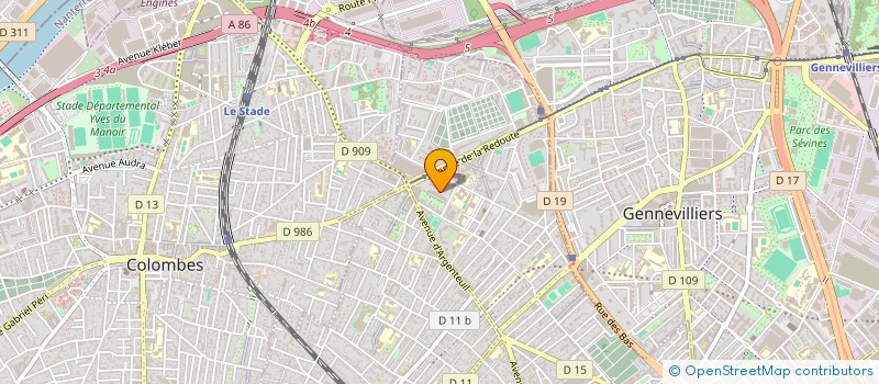 localisation de l'entreprise MONSIEUR MOHAMED BEKKOUCHE à ASNIERES-SUR-SEINE