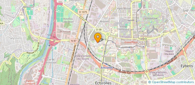 localisation de l'entreprise MONSIEUR MOHAMED BEKRAR à ECHIROLLES