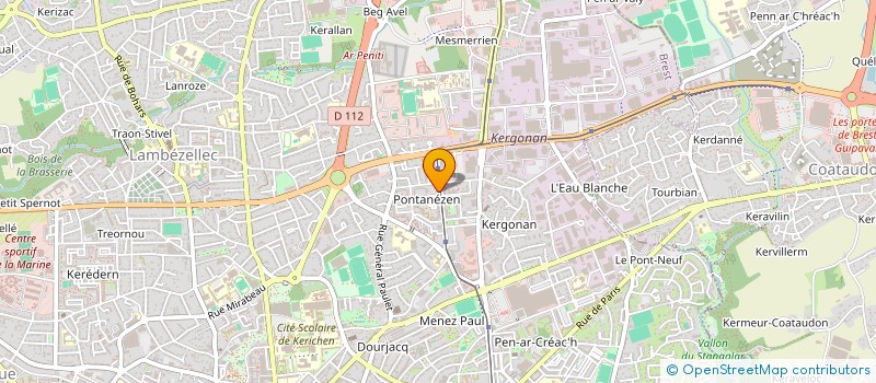 localisation de l'entreprise MONSIEUR MOHAMED BEL HSAIEN à BREST