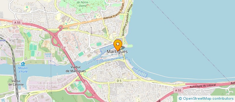 localisation de l'entreprise MONSIEUR MOHAMED BELAHCENE à MARTIGUES