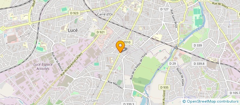 localisation de l'entreprise MONSIEUR MOHAMED BELAID à LUISANT