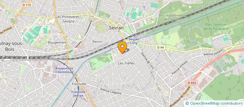 localisation de l'entreprise MONSIEUR MOHAMED BELALIMAT à SEVRAN