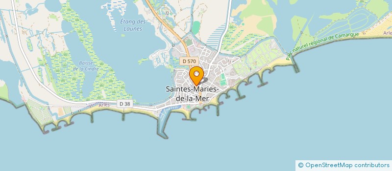 localisation de l'entreprise MONSIEUR MOHAMED BELAMRIA à SAINTES-MARIES-DE-LA-MER