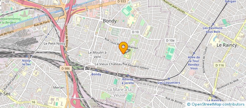 localisation de l'entreprise MONSIEUR MOHAMED BELARBI à BONDY