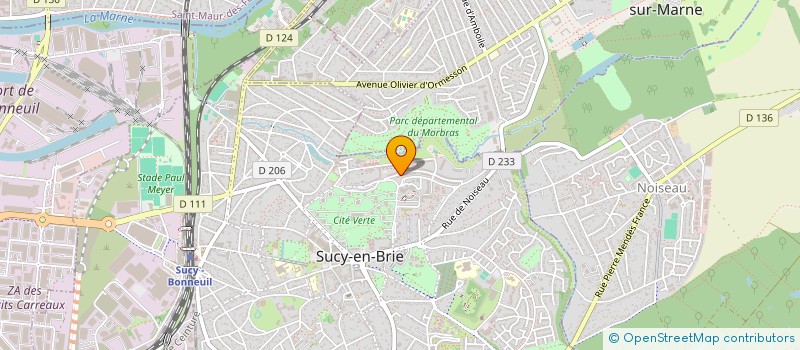 localisation de l'entreprise MONSIEUR MOHAMED BELARBI  SUCY-EN-BRIE