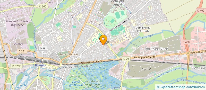 localisation de l'entreprise MONSIEUR MOHAMED BELARBI  BOURGES