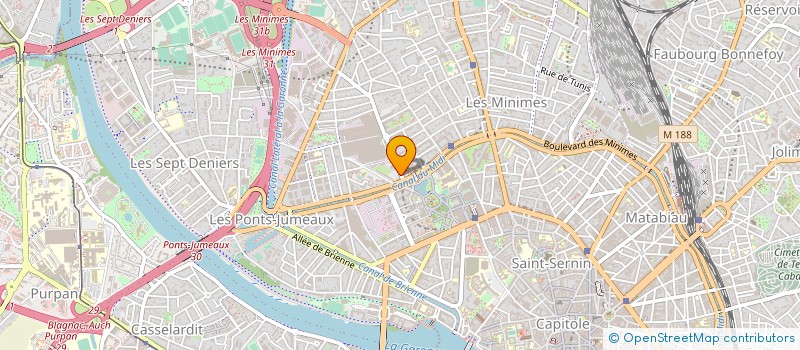 localisation de l'entreprise MONSIEUR MOHAMED BELARBIA à TOULOUSE