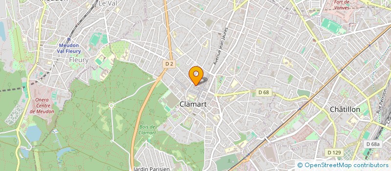 localisation de l'entreprise MONSIEUR MOHAMED BELBACHIR à CLAMART