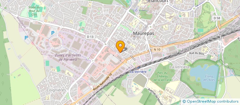 localisation de l'entreprise MONSIEUR MOHAMED BELBACHIR  MAUREPAS